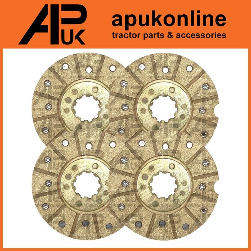 Rear brake friction - brake, discs