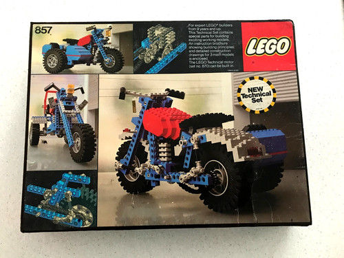 Lego technic 857 motorcycle - technic,