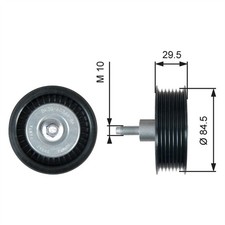 GATES T36536 V-Ribbed Belt