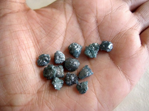 New beautiful natural - blue, raw