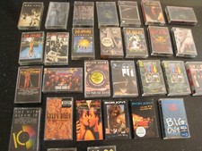CASSETTE TAPES 80's 90's AC/DC DEF LEPPARD BON JOVI AEROSMITH