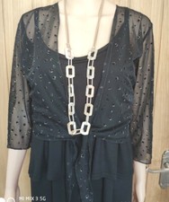 Nwt black shimmer tie - black,