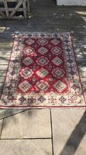 Handmade Afghan Kazak Rug 180