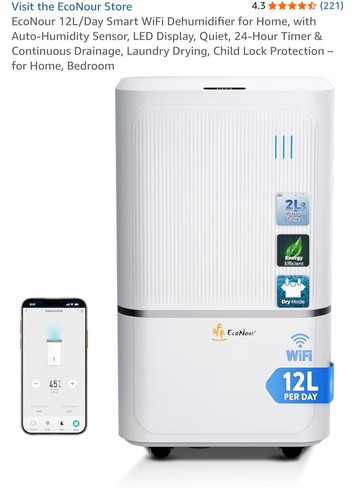 Econour 12l day smart wifi - econour, 12l/day