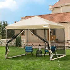 VIVOHOME Gazebo 3x3m Canopy