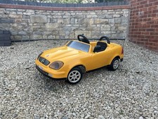 Mercedes Slk Toys Toys Kids Pedal Car Rare Yellow Colour Great Condition
