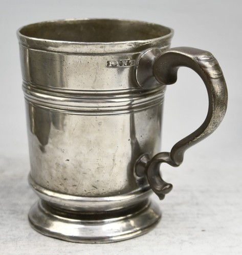 Fine antique victorian pewter - antique,