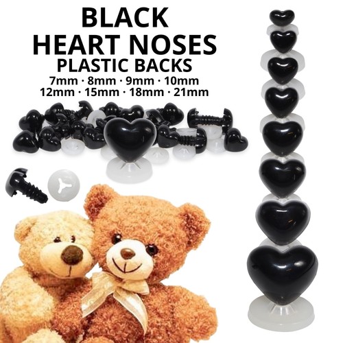 Heart nose with safety - nose, backs