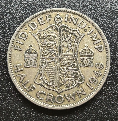 1948 half crown - coin, george