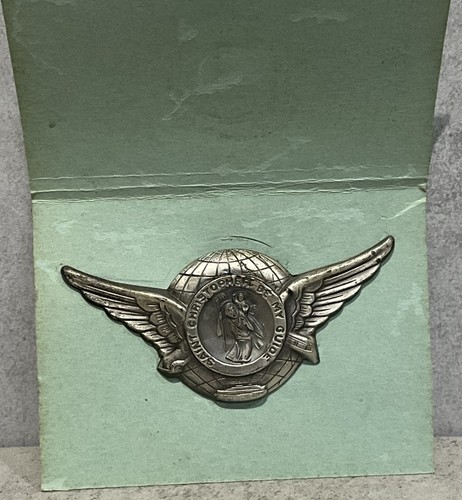 Vintage christopher medal - vintage, st.