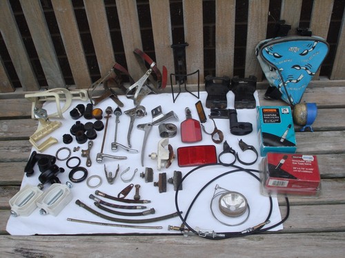 Vintage bike parts - vintage,