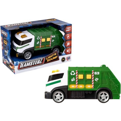 Recycling garbage truck - recycling, lights