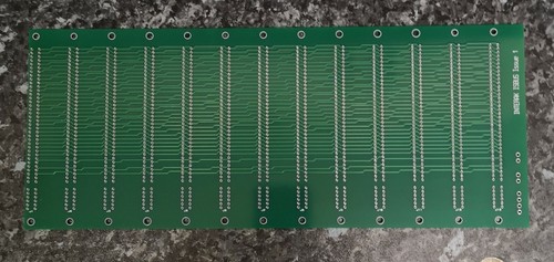 Backplane pcb for z80 - backplane,