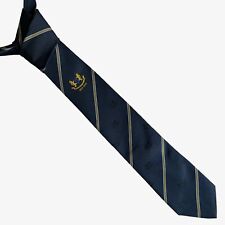 Vintage 90s Christies Savile Row 1893 - 1993 Northampton Golf Club Striped Tie