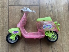 Vintage Barbie Scooter clear