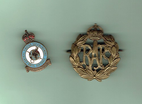 Raf badges brass cap badge - badges,,