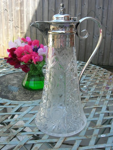 Antique claret jug - claret,