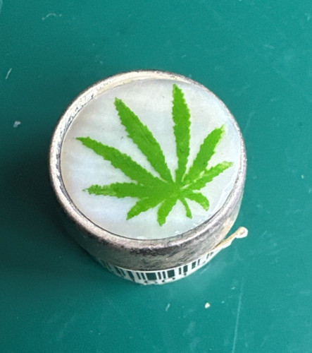 Mini snuff trinket round pill - trinket,