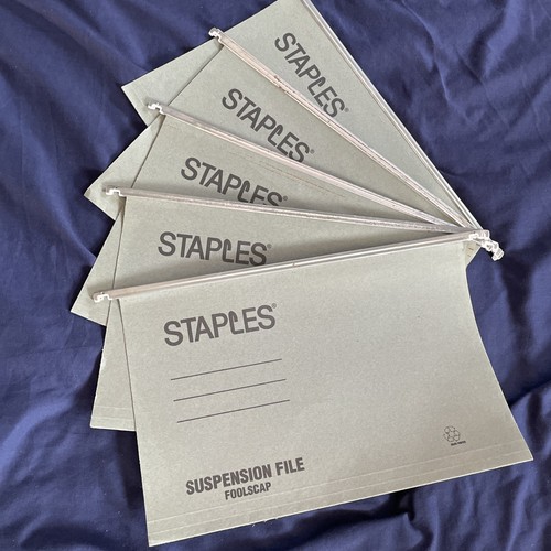Green hanging foolscap - green,