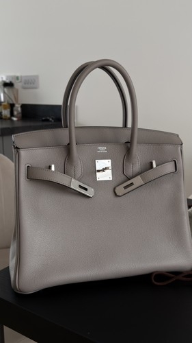 Hermes birkin gris asphalt - 30,
