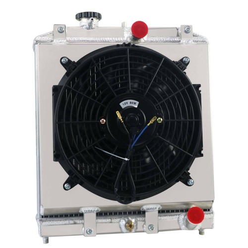 Row aluminum radiator honda - 3,