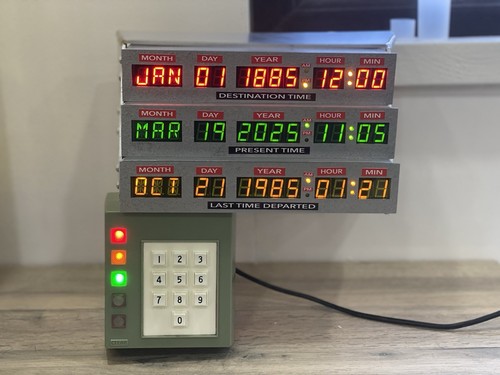 Back the future prop bttf - back,