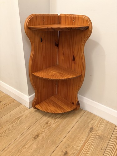 Vintage pine corner wall - pine,