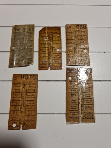 Leeds tram history tickets - leeds,