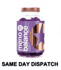 Starpowa MENO BALANCE Menobalance Menopause Vegan 60 Gummies 30 Day Supply 05/27