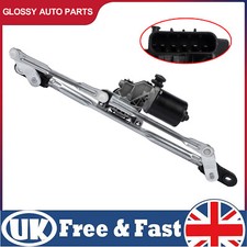 Front Windscreen Wiper Motor & Linkage For 03-11 Fiat Panda MK2 46804523 RHD