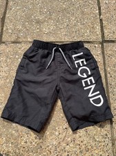 Kids Lined Black “legend “ Shorts From Myleene Klass Age 3-4 Years