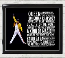 Queen Best Songs Poster Print