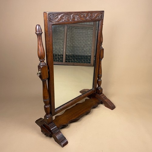 Wooden dressing table mirror - wooden,