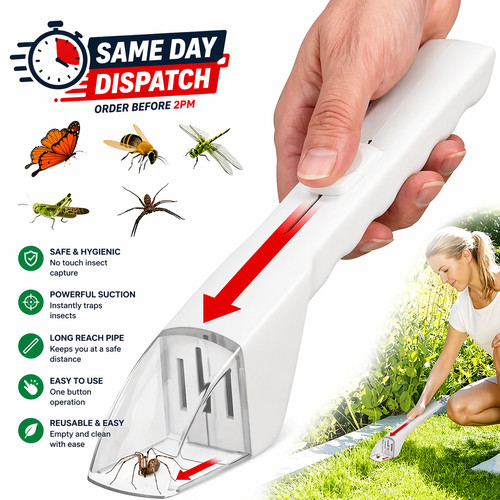 Handheld insect catcher - insect,