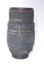 Sigma APO DG 70-300mm f/4-5.6 Zoom Lens - Nikon F Mount