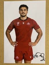 Davit Niniashvili Georgian rugby union player Signed 6x4 Photo