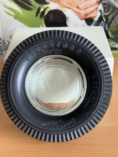 Firestone vintage tyre - firestone, ashtray