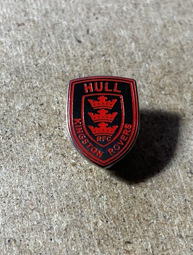 Hull vintage enamel rugby - hull, kr