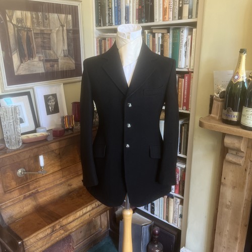 Caldene black wool hunt coat - caldene,