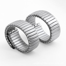 For Swatch Quality Stainless Steel Stretch Watch Strap Spring Wristbands 17 20mm