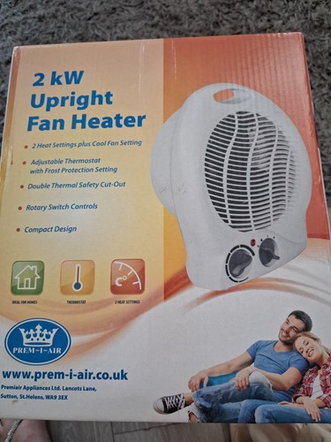 2kw upright fan heater - 2kw,