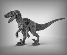 Undead Velociraptor Dinosaur Resin Miniature Model for DnD | Tabletop Gaming