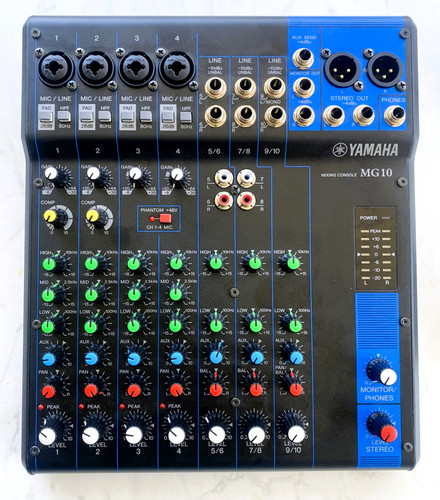 Yamaha mg10 input stereo - 10-input,