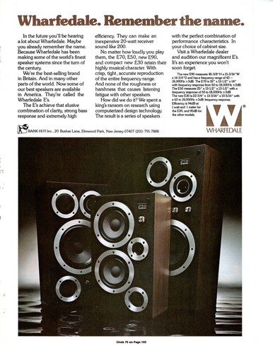 Vintage wharfedale speakers - wharfedale, e