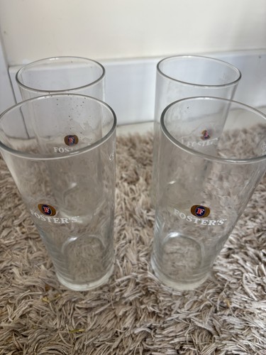 Fosters pint glasses - fosters,