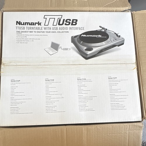 Numark ttusb belt drive - dj,