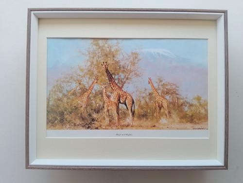 David shepherd print high and - print,