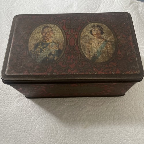 1937 souvenir tin - 1937, tin.