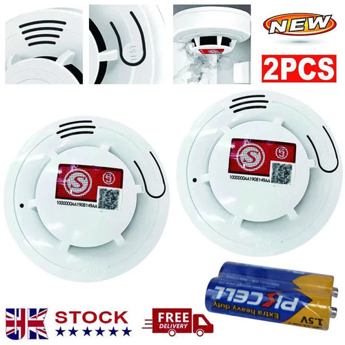 Home fire alarm smoke - 2, x
