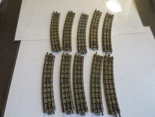 10 X Hornby Dublo  1/2 CURVED